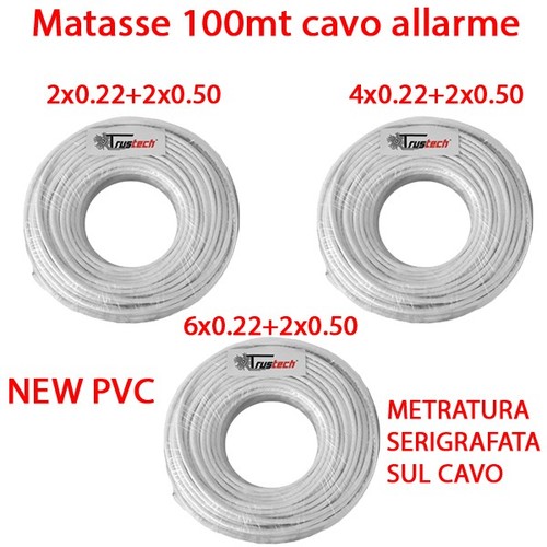 Cavo allarme matasse - cavo,