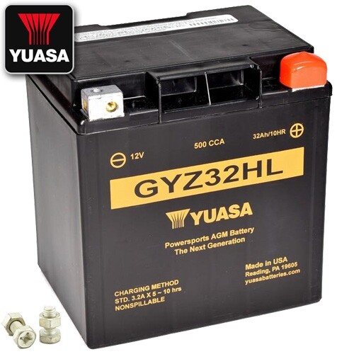 Batteria moto yuasa gyz32hl - yuasa,
