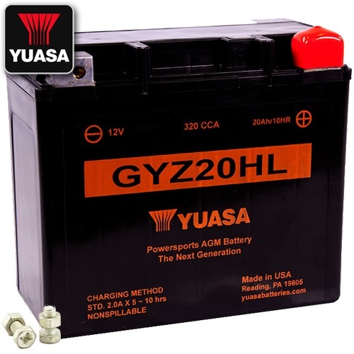 Batteria moto yuasa gyz20hl - yuasa,