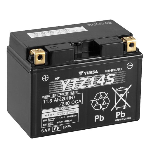 Batteria moto yuasa - yuasa, ytz14s
