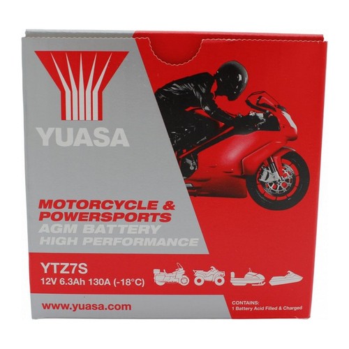 Yuasa ytz7s batteria moto - yuasa, 12