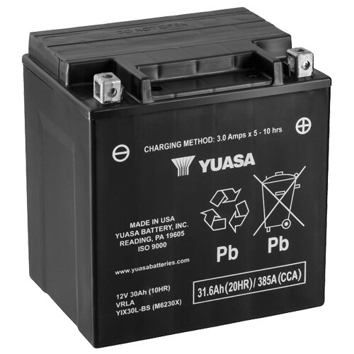 Batteria moto yuasa yix30l - batteria, yix30l-bs
