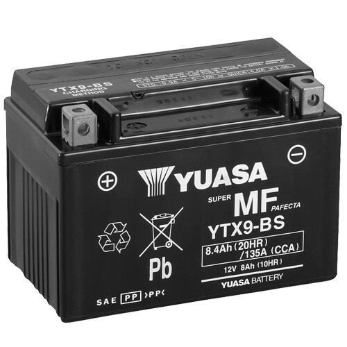 Batteria moto yuasa ytx9 - batteria, ytx9-bs
