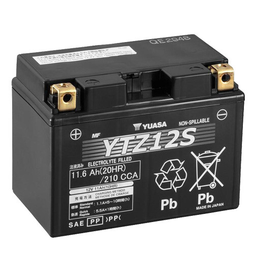 Batteria moto yuasa ytz12s - batteria,