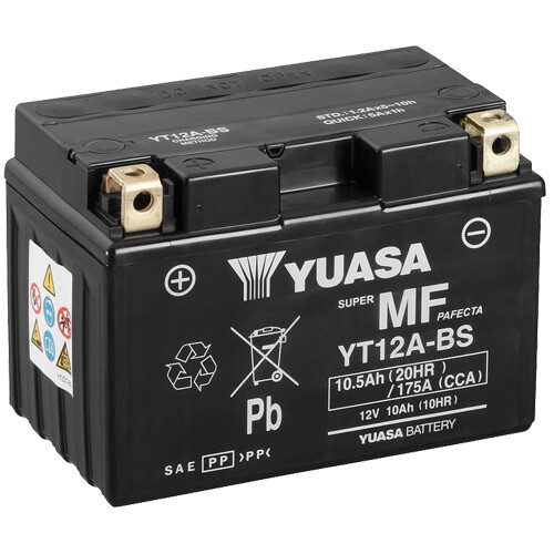 Batteria moto yuasa yt12a - moto,
