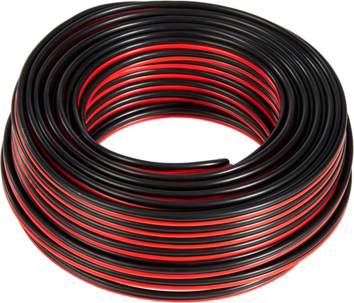 Cavo altoparlanti rosso nero - cavo, rosso/nero